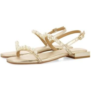 Gioseppo - Zerqan - Sandalen - Platina - Leren - Parels
