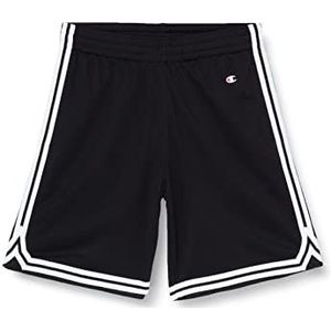 Champion Legacy Authentic Pants Soft Mesh C-Logo Bermuda Shorts voor heren, zwart., L