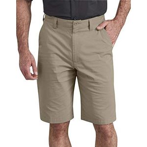 Dickies Khaki Hybrid Shorts, Khaki, 38