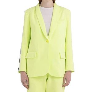 Replay Blazer voor dames, 343 Geel, M