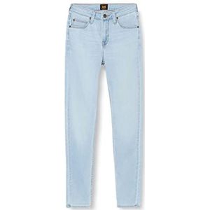 Lee Scarlett High Jeans voor dames, Extra Light Worn in, 31W x 33L