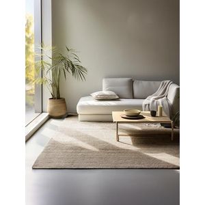 Hanse Home Jute tapijt, natuurlijk woonkamertapijt van 100% jute, handgeweven en milieuvriendelijk, boho-natuurlijke vezels, jute tapijt voor woonkamer, slaapkamer, eetkamer, naturel, grijs, bruin, 60