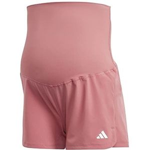 adidas Pacer AEROREADY Korte Broeken, Pink Strata/White, XL
