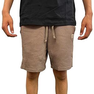 Alpha Organics Jogger Shorts voor heren, 628-Organic Brown, XL