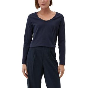 s.Oliver Dames T-shirts T-shirts met lange mouwen, blauw, 32 EU, blauw, 32