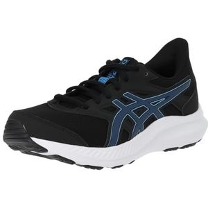 ASICS Jolt 4 Sneaker voor heren, Zwart Blauw Uitgestrekt, 38 EU