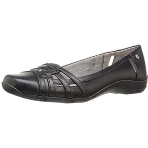 LifeStride Dames Diverse Plat, Medium, Zwart, 39.5 EU