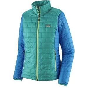 Patagonia - Nano Puff - Donsjack - Blauw Groen - Lichtgewicht - Waterafstotend