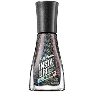 Sally Hansen Insta-Dri, Holo-Glow, Chrome Zone, Nail Polish, Easy to Use, Stays Put, Beautiful Colors, Glides On, No Smudges, 0.3oz