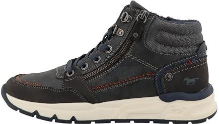 Mustang Heren 15M0051004 Sneakers, Coal, 40 EU, antraciet, 40 EU