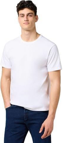 Wrangler - 112371480 - T-shirt - Wit - Regular Fit - 3 Eenheden