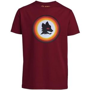 AS Roma Bedrukt T-shirt met rolkraag