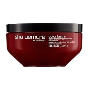 Shu Uemura, Kleurbeschermend Haarmasker, Voor Gekleurd Haar, Behoudt Kleur En Glans, Verrijkt Met Rozenolie En Gojibessenextract, Color Lustre, 200 ml
