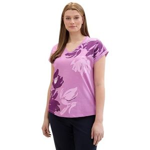 TOM TAILOR T-shirt voor dames, 35314 - Light Floral, 46 NL