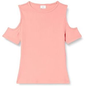 s.Oliver T-shirt voor meisjes met cut-out, Roze 4334, 164 cm
