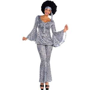 (844231-55) Adult Ladies Dancing Queen Costume (Small) - Grp1 Brand: amscan