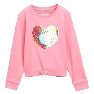 TOM TAILOR Sweatshirt voor meisjes, 23807 - Sunrise Pink, 92-98