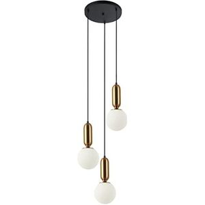 Italux Aldeva Moderne hanglamp met 3 lichtclusters, E27