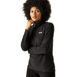 Regatta Sweethart AW19 Fleecebovenstuk voor dames, met halve ritssluiting, zwart, 24 US, zwart, 24 US