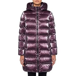 Geox Dames W Teoclea Jacket, Prune Purple, 50 NL