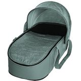 Maxi-Cosi Laika Babykuip, zeer licht (slechts 1,5 kg) en gevoerd soft-kinderwagenopzetstuk, geschikt voor de kinderwagen Maxi-Cosi Laika, babydraagtas bruikbaar vanaf de geboorte, Nomad Grey
