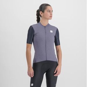 SPORTFUL 1123025-456 Checkmate W Jrs Shirt met lange mouwen Dames Galaxy Blue Chalck Violet S