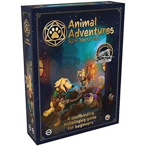 Animal Avonturen: Starter Set - Beginner's Roleplaying Tafelblad Game met gedetailleerde RPG Hond en Kat Miniaturen, Game Map, Karakter Sheets, Gemakkelijk te leren regels, 5e Campagne Compatibel