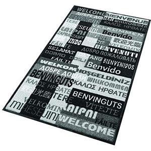 Trendy Design Decoratieve Anti-Vuil Matten, 60cm x 90cm, Nieuw Welcome Grey