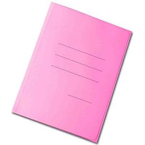 Archiefmap Saphir 220 g met roze kleppen (50 stuks)