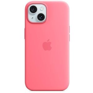Apple Siliconenhoesje met MagSafe voor iPhone 15 - Roze ​​​​​​​