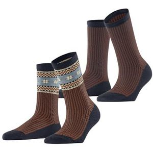 ESPRIT - Scandi Multipack - Sokken - Blauw Marine - 2 paar