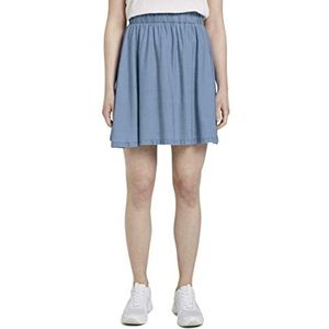 TOM TAILOR Denim Chambray rok voor dames, 10151 - Light Stone Bright B, L