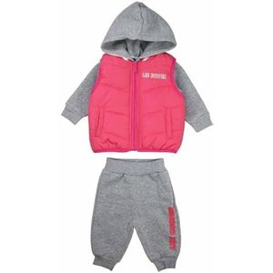 Lee Cooper Babyset voor meisjes, Grijs, 3 Maanden