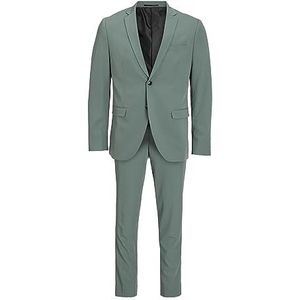 JACK & JONES Broek van zakelijk kostuum heren Jprfranco Suit Noos , Balsem Green/Fit: super slim fit , 46