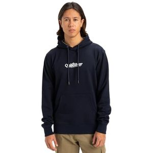 Quiksilver - Fineline - Pullover Hoodie - Groen - Katoen-Polyester