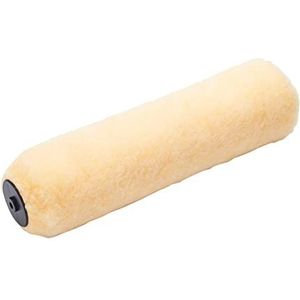 ProDec Contractor 12 inch langpolige polyester verfrol met hoge dichtheid en dubbele arm, snelle dekking voor schilderen met emulsie- en metselwerkverf op binnen- en buitenmuren en plafonds, 12