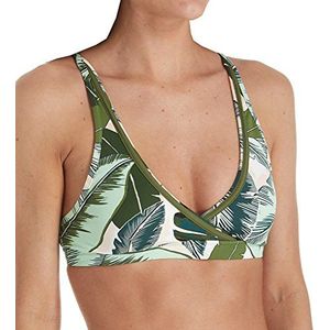 Seafolly Dames Palm Beach Tanktop Badpak Bikini, Palm Beach Mos, 38
