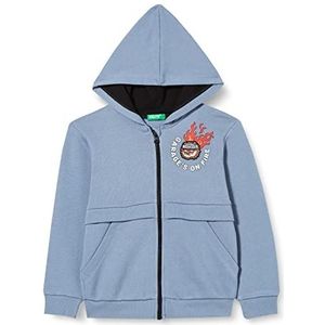 United Colors of Benetton Jas C/CAPP M/L 3J74G500Z Cardigan-pullover, grijs blauw 030, 90 kinderen