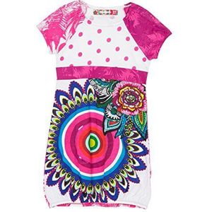 Desigual Brazzaville jurk voor meisjes, roze (fuchsia rose 3022), 140 cm