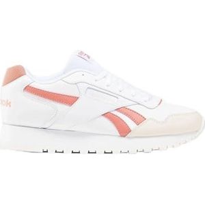 Reebok Dames Glide Sneaker, Wit/Roze Klei/Albast, 7 UK, Wit Roze Klei Albast, 40.5 EU