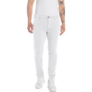 Replay Zeumar Jeans heren, 209 Pearl Grey, 33W / 30L