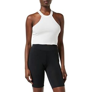 Urban Classics Tech Mesh Cycle Shorts voor dames, zwart, 4XL Slim Kurz