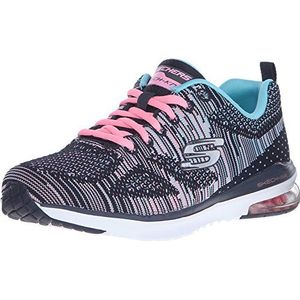 Skechers Skech Air Infinity Wlidcard Lage sneakers voor dames, Blauw Nvmt Marine Multicolor, 37 EU