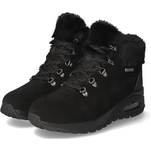 Skechers - Uno Rugged Moonlight Ridge - Dameslaarzen - Zwart - Waterdicht