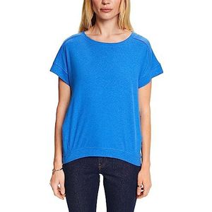 ESPRIT Dames 033EE1K319 T-shirt, 410/BRIGHT Blue, XXS, 410/helder blauw., XXS