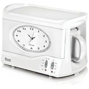 Swan STM201N Vintage theepot Vintage Teasmade H: 19,5 W:31 D:17 wit