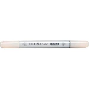 COPIC Ciao Marker Type R - 000, Cherry White, veelzijdige layout marker, op alcoholbasis, met een medium breedte en een brush tip