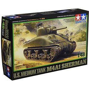 Tamiya 1/48 Militaire Miniatuur Serie Nr 23 Amerikaanse Storm Troops M4 A1 Sherman Tank 32523