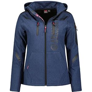 Geographical Norway Truffe Lady - softshelljas voor dames, maat 1 S, marineblauw, S