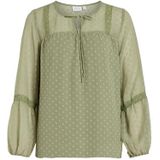VILA Blouse 'Edee'  pastelgroen